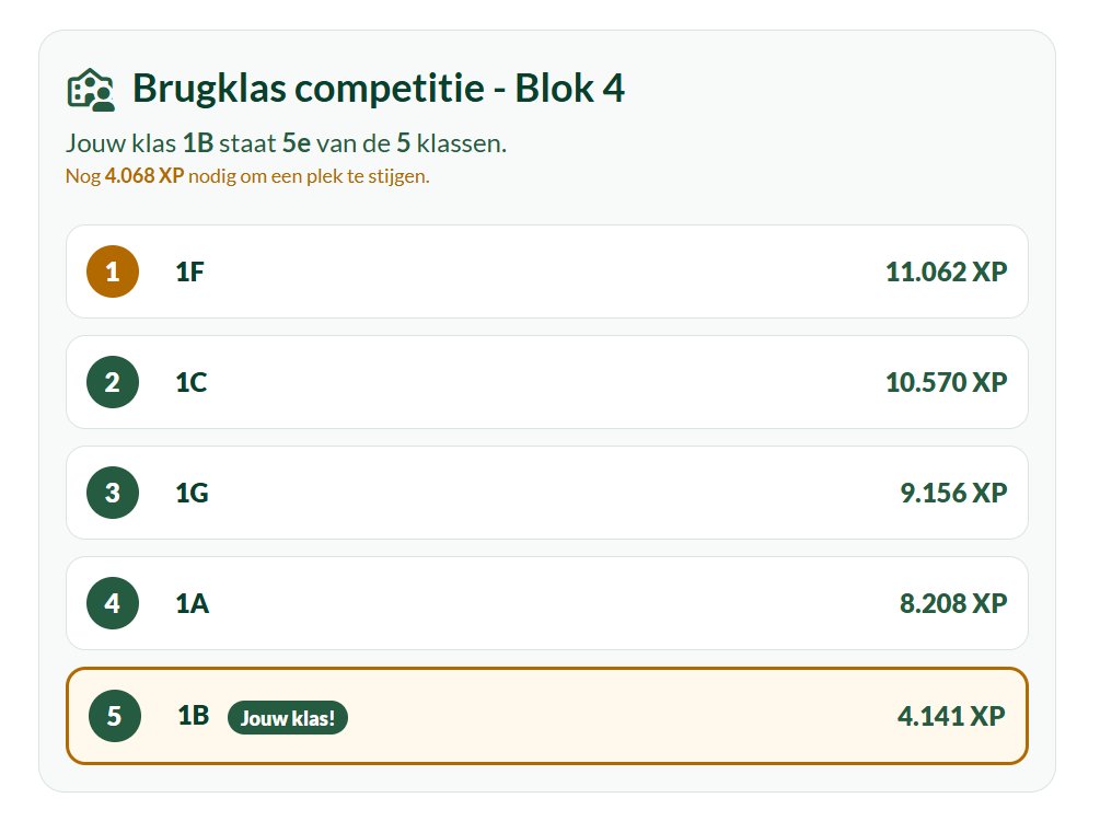 Competities tussen klassen